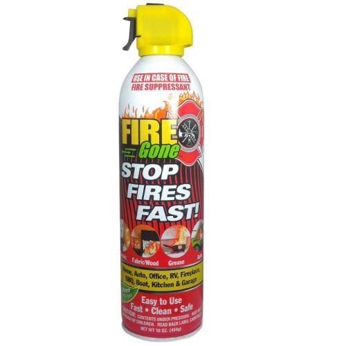Max Professional Fire Gone Suppressant 16 Oz - 7102