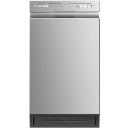 Midea MDF18A1AST 18 Inch - Front Control Dishwasher (Stainless Steel)