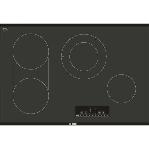 Bosch NET8068UC/01 800 Series Electric Cooktop 30'' Black, Surface Mount Without Frame