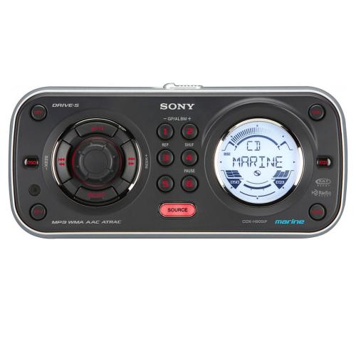 Sony CDXH905IP FM/AM Splash-proof Marine CD Player Receiver with iPod®