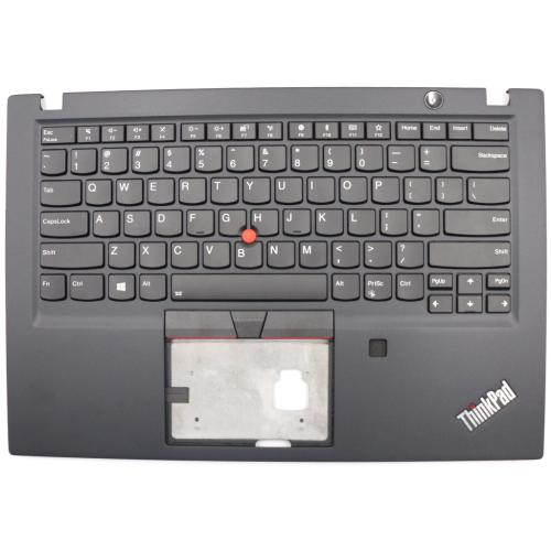 Lenovo Ft491 Log Up Assy W/Blkbfprblk - 02HM280