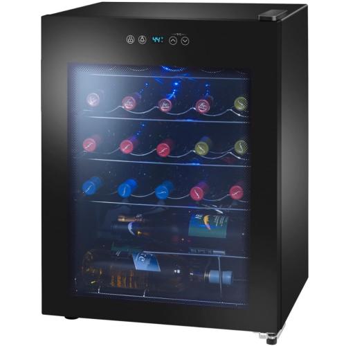 Insignia NSWC24BK6 24-Bottle Wine Cooler - Black