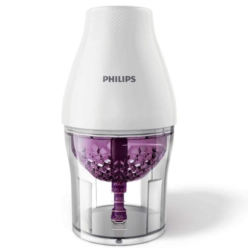 Philips Healthy Cook HR2505/56 Viva Collection Multi Chopper (White)