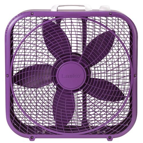 Lasko B20309 20-Inch Cool Colors Box Fan - Purple