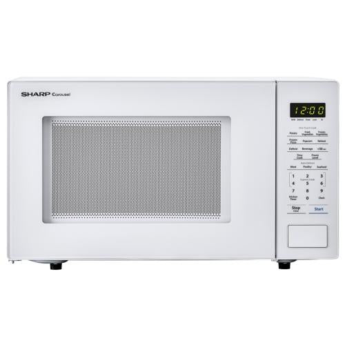Sharp SMC1131CW Mid Size 1.1 Cft Mwo (White)