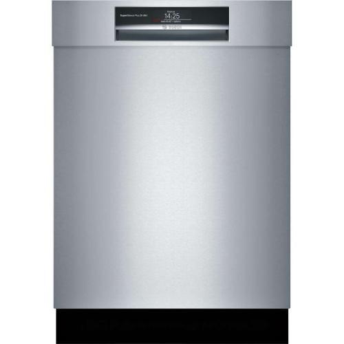Bosch SHE89PW55N/11 Benchmark® Dishwasher 24'' Custom Panel Ready Stainless Steel