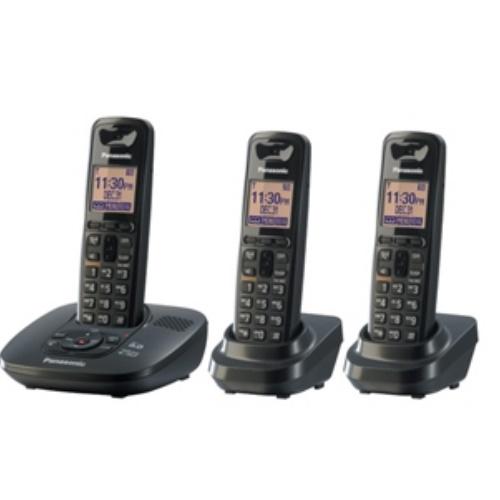 Panasonic KXTG6423T Dect 6.0 Exp Cdl W/3