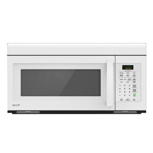 LG LMV1680WW 1.6 cu. ft. Over-the-Range Microwave Oven with 300 CFM Ventilation System, 1000 Cooking Watts, 10 Power Levels, Auto/Rapid Defrost and Auto Reheat: White