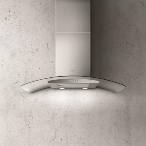 Elica EPT430S2 30 Inch Wall Mount Chimney Hood with 3 Speed 400 CFM Blower, Backlit Push Controls