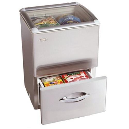 Haier LW120GBC 4.2 Cuft Chest Freezer Glass