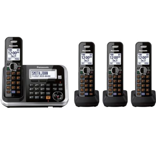 Panasonic KXTG6844B Dect 6.0 Telephone