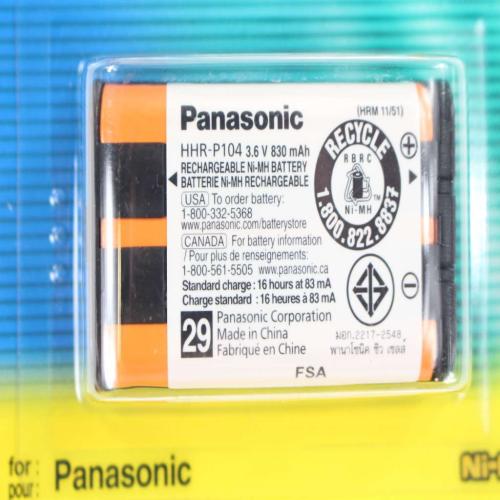 Panasonic Battery - HHR-P104A/1B