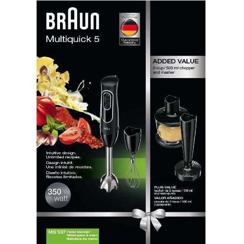 Braun MQ537 Multiquick 5 Hand Blender Ver: Ca, Us (0X22111203)