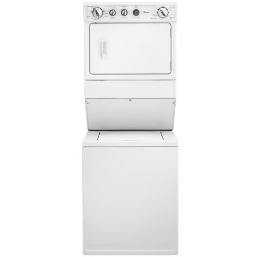 Whirlpool WET3300XQ0 27 Inch Electric Stacked Washer Dryer Unit