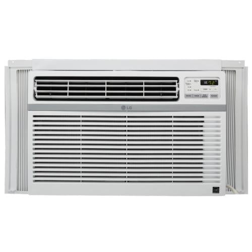 LG LW1214ER 12,000 BTU Window Air Conditioner with 11.3 EER, 3.3 Pts/Hr Dehumidification, 550 sq. ft. Cooling Area, Auto Restart, 24 Hr. Timer and Remote Control