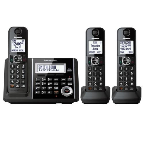 Panasonic KXTGF343B Digital Cordless Phone