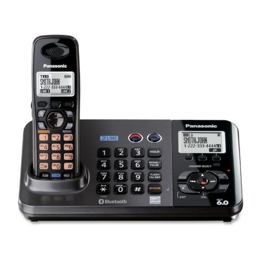 Panasonic KXTG9381T Dect 2Line Telephone