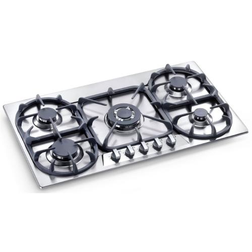 Bertazzoni P34500X Modular Series 34 Inch Gas Cooktop with 5 Sealed Burners and Safety System