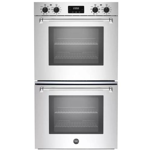 Bertazzoni MASFD30XV Master Series 30 Inch Electric Double Wall Oven with 4 Oven Racks