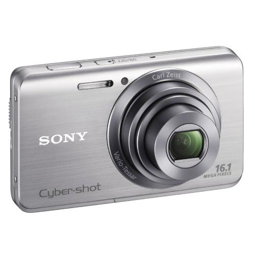 Sony DSCW650 Cyber-shot® Digital Still Camera; Silver