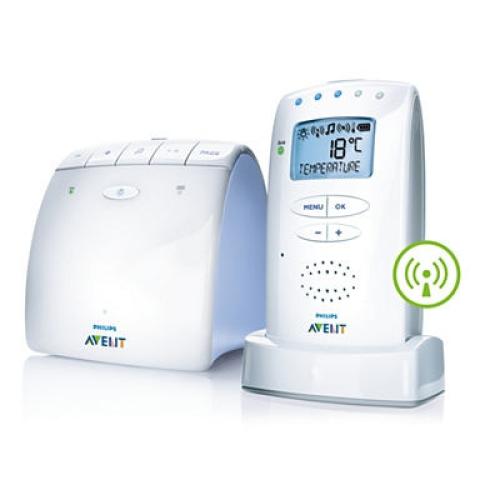 Avent SCD525/00 Avent Dect Baby Monitor Temperature