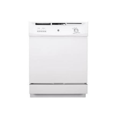 GE GSD2230Z02WW Ge Built-In Potscrubber Dishwasher With Sureclean Wash Syste