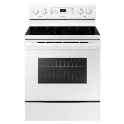 Samsung NE59M4320SW/AC 5.9 Cu. Ft. Convection Freestanding Electric Range - White
