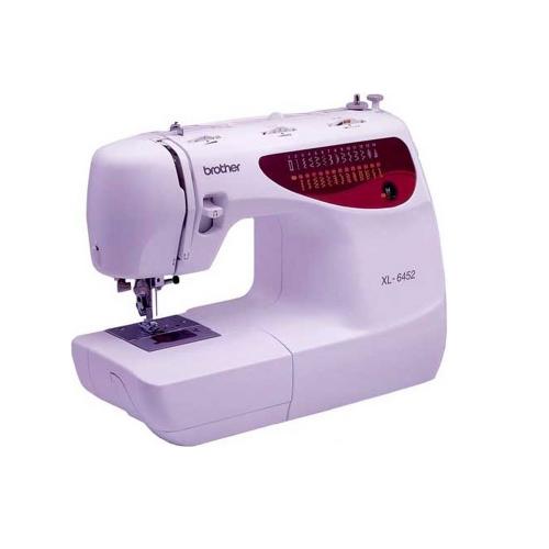 Brother XL6452 Free Arm Sewing Machine With 27 Built-In Stitches And 52 Sti