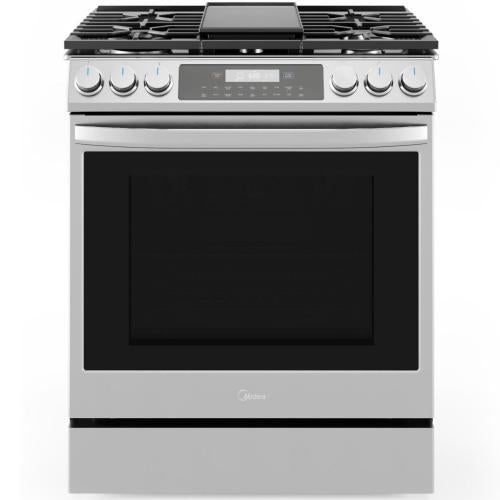 Midea MGS30S4AST 30-Inch Slide-In Gas Range