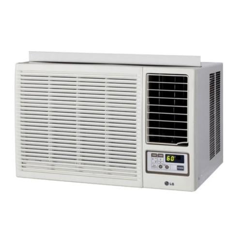 LG LW2412HR 23,500 BTU Room Air Conditioner with 11,600 BTU Electric Heat, 8.5 EER, 6.5 Pts/Hr Dehumidification, 24 Hour Timer, Energy Saver, Remote Control and 230/208 Volts