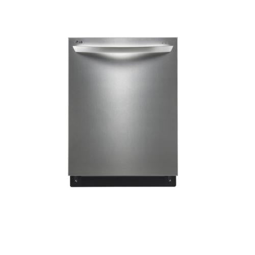 LG LDF7551ST Fully Integrated Dishwasher with 14-Place Settings, 7 Wash Cycles, Dual Wash Cycle, Sanitary Rinse, 3-Stage Filtration, SenseClean, LED Display and 48 dBA: Stainless Steel