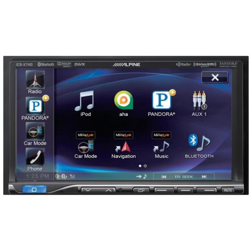 Alpine ICS7HD 7-Inch Mech-Less In-Dash App Receiver