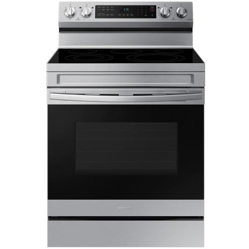 Samsung NE63A6511SS/AA 6.3 Cu. Ft. Smart Freestanding Electric Range In Stainless Steel