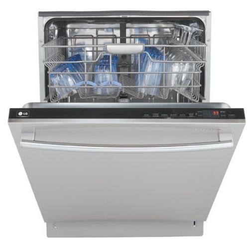 LG LDF8812ST Fully Integrated Dishwasher with 6 Wash Cycles, SignaLight LED Cycle Indicators & Design-A-Rack System