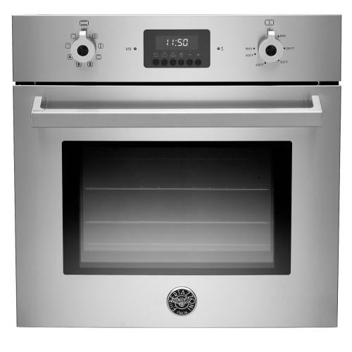 Bertazzoni F24PROXV Professional Series 24 Inch Single Electric Wall Oven with 2.1 cu. ft. European Convection Oven
