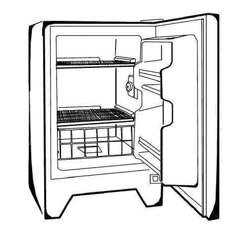 Haier BDU460 :4.6 Cu Ft Upright Freez