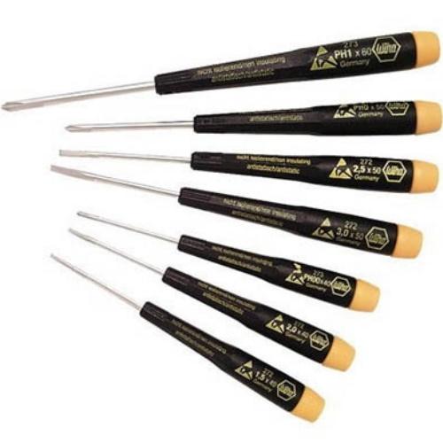 Tools Wiha 7Pc Slotted And Phillips - 27390