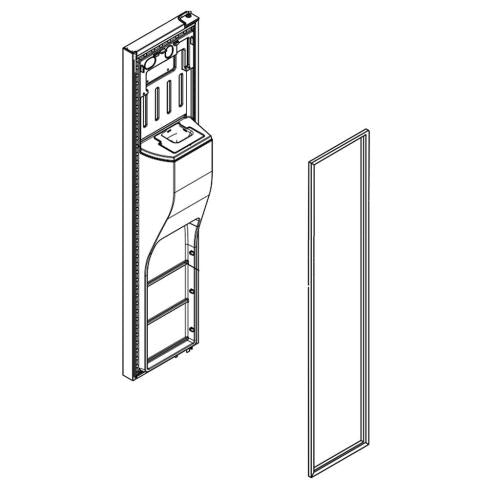 Whirlpool Freezer Door Assembly - LW11026425