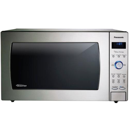 Panasonic NNSD987S 2.2 Cu. Ft. Countertop Microwave Oven, Stainless Steel