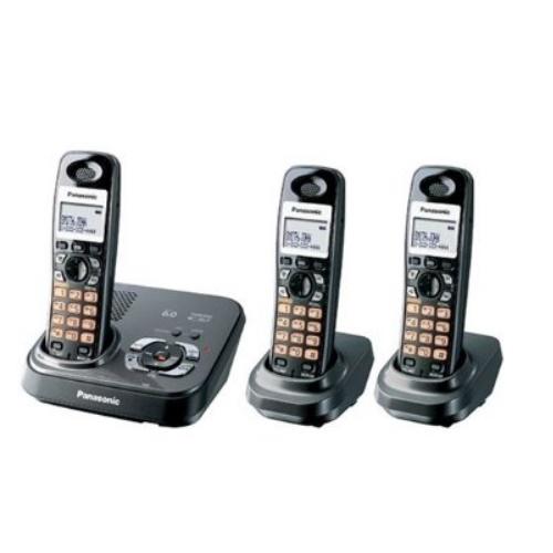 Panasonic KXTG9333PK Dect 6.0 Exp Cdl W/3