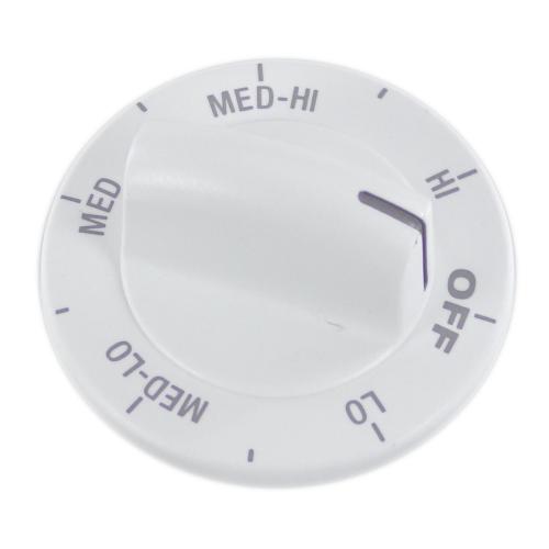 Whirlpool Range Surface Element Knob (White) - WP3196028