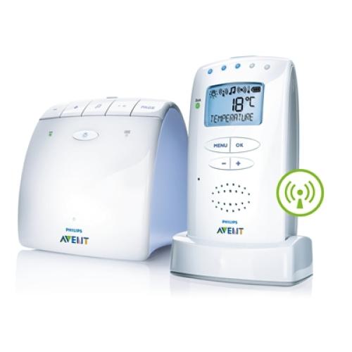 Avent SCD525/97 Avent Dect Baby Monitor Temperature Alert