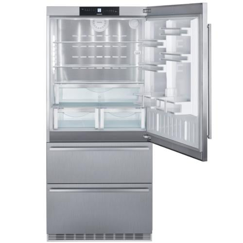 Liebherr CS2090 Combined Fridge-Freezer-Nofrost-St. Steel