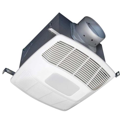 Air King EL130SH Eco-Exhaust Fan With Light And Humidity Sensor