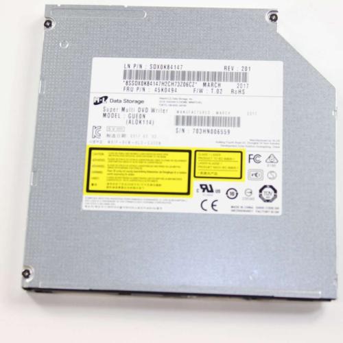 Lenovo Opt Drive 9.0Mm Dvd Rambo With - 45K0494