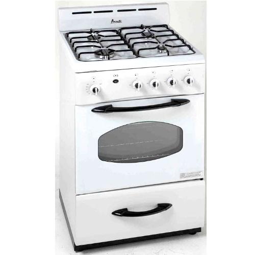 Avanti G2404CW 24 Inch Freestanding Gas Range