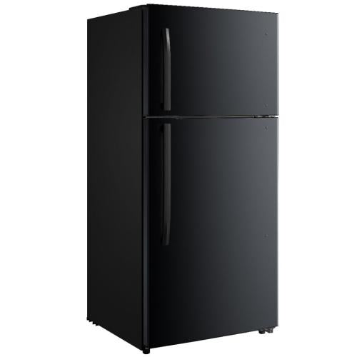 Midea BCD510WE/BLK Best Home Double Door Refrigerator (Black)