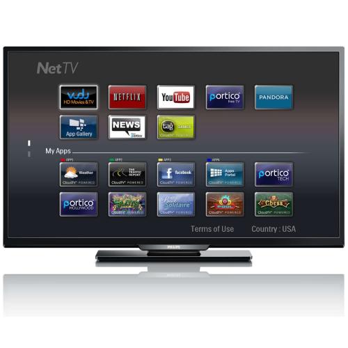 Philips 40PFL4609/F7 Philips 4000 Series 40 Inch Led-Lcd Tv