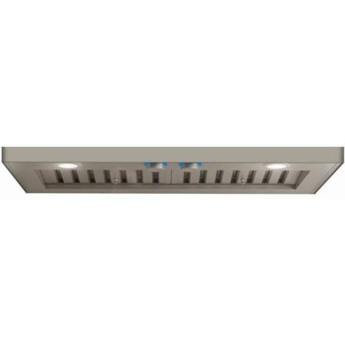 Elica ETR146SS 46 Inch Trento Cabinet Insert Range Hood with 4-Speed, Fully Retractable Rotating Knobs
