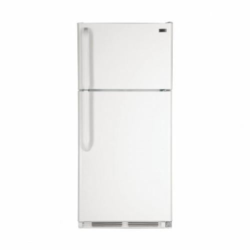 Haier RRTW18BAAW 18.2 Cu Ft Top Mount Ref